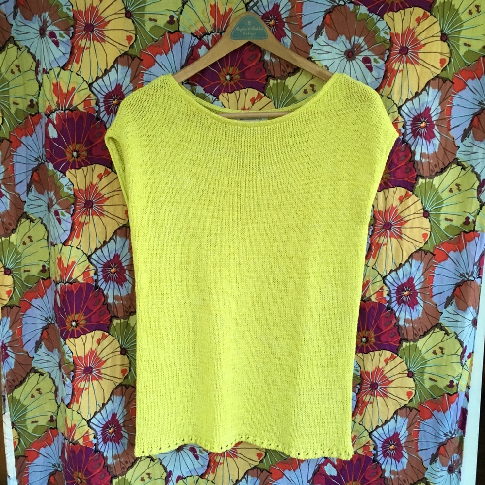 Liz Claiborne neon sweater